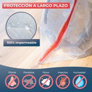 Funda Plástico Colchón Transparente
