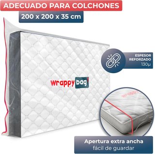 Funda Plástico Colchón Transparente