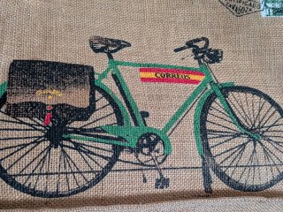 Bolsa de rafia conmemorativa Correos