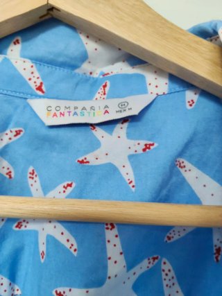 Camisa estrellas Compañía Fantástica azul