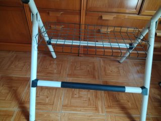 Mesa Dibujo Técnica Blanca. Estructura metálica.