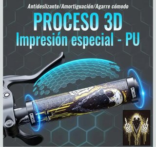 Puños Bicicleta Silicona Antideslizantes