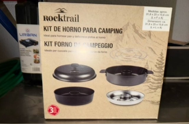 Horno Camping Rocktrail Kit para Camping