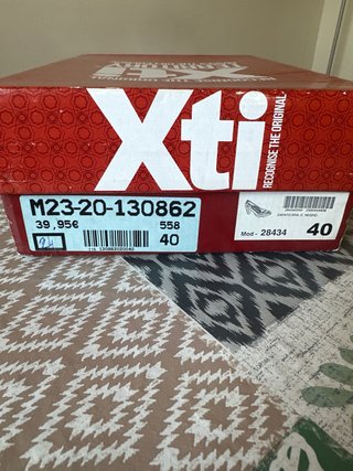 Zapatos de tacón negros talla 40