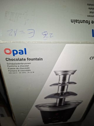 Fuente de chocolate Opal