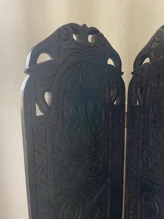 Biombo de madera tallada Tailandia