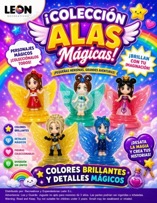 Colección bolas 68mm Muñecas Alas Mágicas