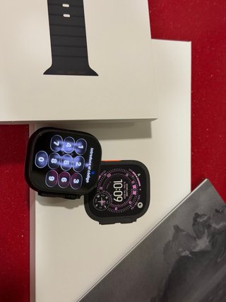 Apple Watch Ultra Negro/Naranja