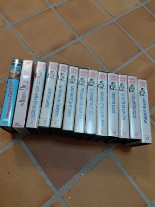 Colección películas VHS Hermanos Marx (Español)