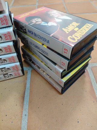 Colección películas VHS Hermanos Marx (Español)