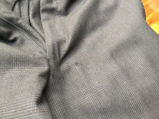 Traje de lana Zara gris/negro + pantalón