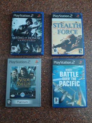 Pack 4 Juegos PS2