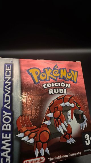 Pokémon Edición Rubí - Game Boy Advance