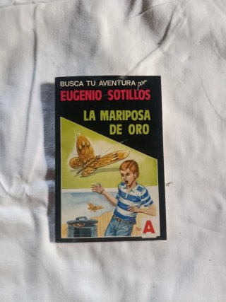 Libro Vintage "La mariposa de oro" - Eugenio Sotil