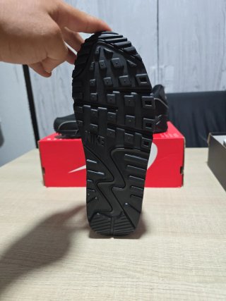 Nike Air Max 90 PRM Negro/Plata