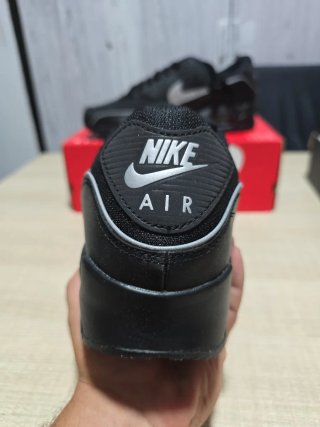 Nike Air Max 90 PRM Negro/Plata