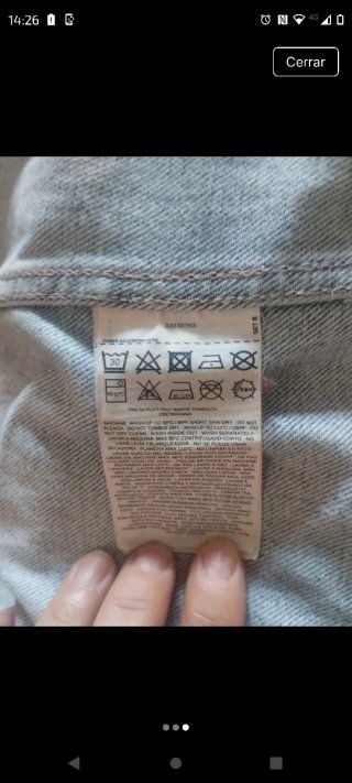 Chaqueta Vaquera Mango Azul