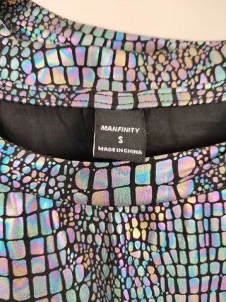 Camisetas sin mangas holográficas Tallas S y M