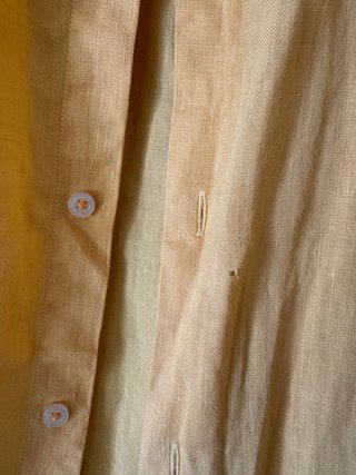 Camisa Massimo Dutti amarilla
