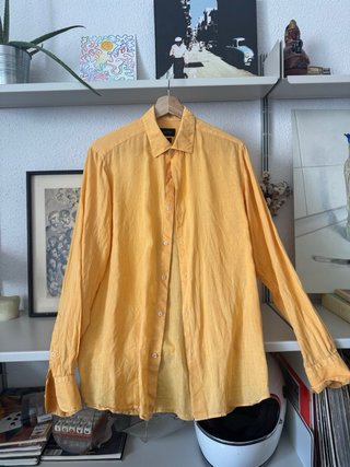Camisa Massimo Dutti amarilla