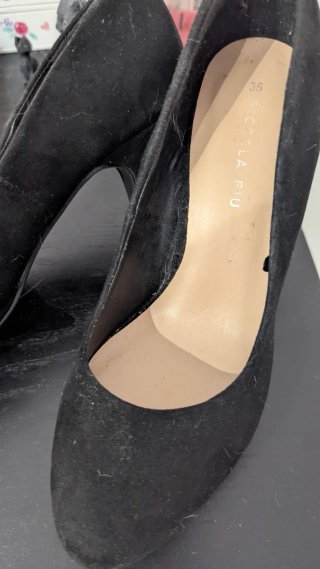 Zapatos de tacón negros