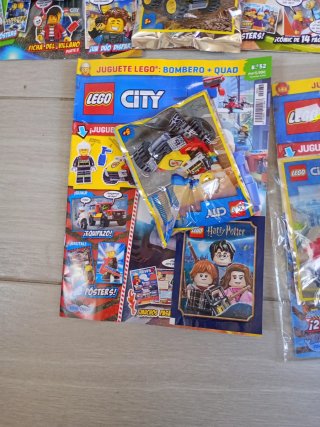 Lote 5 Revistas LEGO City