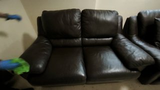Sofá Natuzzi Piel 2 y 3 Plazas Negro/Marrón