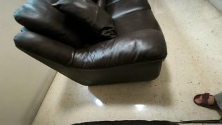 Sofá Natuzzi Piel 2 y 3 Plazas Negro/Marrón