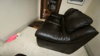 Sofá Natuzzi Piel 2 y 3 Plazas Negro/Marrón