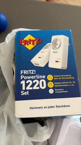 FRITZ!Powerline 1220 Set Kit di 2