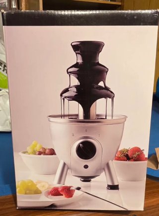 Fuente de chocolate para fiestas