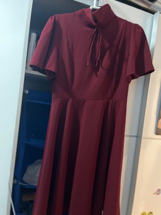 Vestido rojo vintage