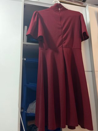 Vestido rojo vintage