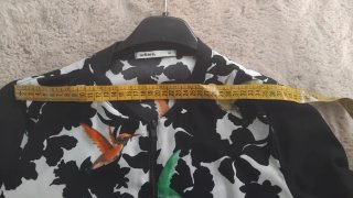 Bomber Lefties estampado pájaros M