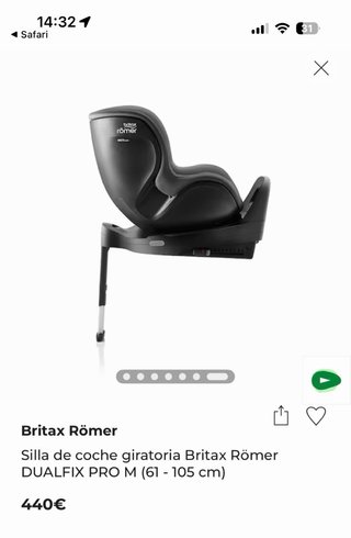 Silla coche Britax Römer DUALFIX M