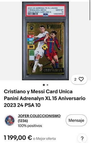 Caja sellada Dream Box Panini 15 Aniversario 23-24