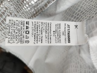 Camisetas Holográficas Plateadas Tallas S y M
