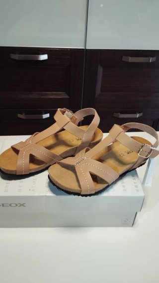 Sandali Geox Beige Tg 37
