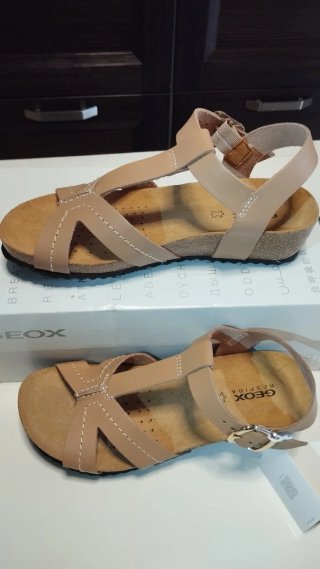 Sandali Geox Beige Tg 37