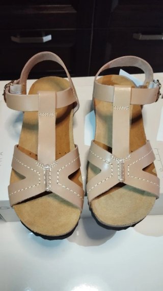 Sandali Geox Beige Tg 37
