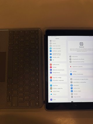 iPad 8ª Generación con teclado