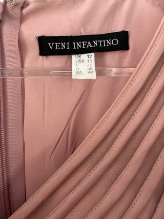 Vestido largo rosa para madrina
