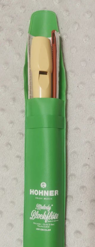 Flauta dulce Hohner Melody verde
