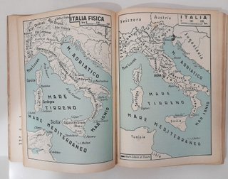 4 Sussidiari Scolastici Vintage Anni 40 Uno Raro