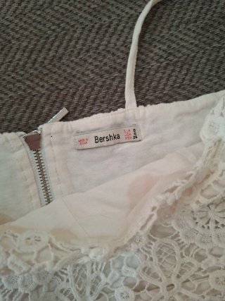 Top encaje blanco