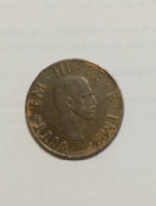 Lotto 2 Monete: 2 Baiocchi 1851R + 2 Lire 1939 XVI