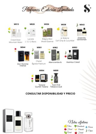 PERFUMES PARA Mujer y Hombre