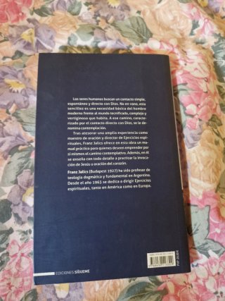 Libro: "Ejercicios de Contemplación" Franz Jalics