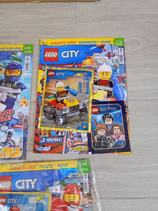 Lote 5 Revistas LEGO City