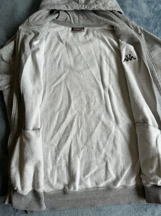 Vintage Premium Kappa Sudadera Gris Talla L